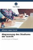 Abgrenzung des Studiums der Schrift