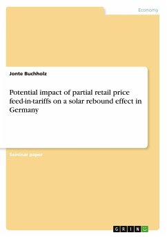 Potential impact of partial retail price feed-in-tariffs on a solar rebound effect in Germany - Buchholz, Jonte