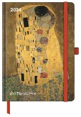 Gustav Klimt 2024 - Buchkalender - Taschenkalender - Kunstkalender - 16x22