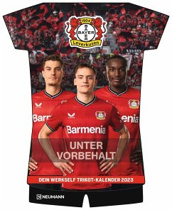 Bayer 04 Leverkusen 2024 Trikotkalender - Fußball-Kalender - Wand ...