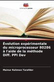 Évolution expérimentale du microprocesseur 80286 à l'aide de la méthode Diff. PPI Dev