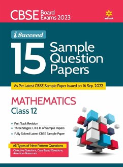 CBSE Board Exams 2023 I-Succeed 15 Sample Question Papers MATHEMATICS Class 12th - Prasad, Laxman; Verma, Sagar