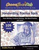Handwriting Practice Book - Grades Pre-K - First Grade