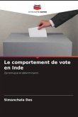 Le comportement de vote en Inde