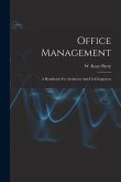 Office Management: A Handbook For Architects And Civil Engineers