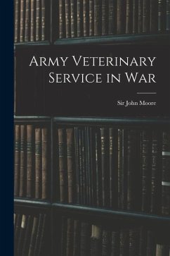 Army Veterinary Service in War