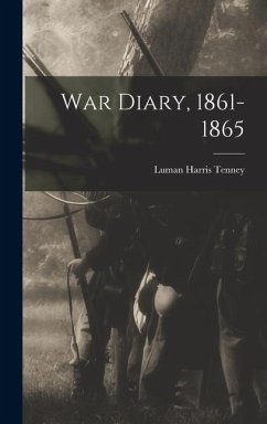Cover War Diary, 1861-1865