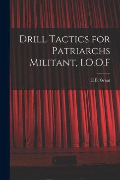 Cover Drill Tactics for Patriarchs Militant, I.O.O.F