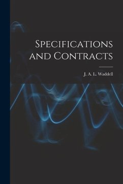 Specifications and Contracts - A. L. Waddell, J.