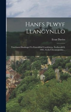 Cover Hanes Plwyf Llangynllo
