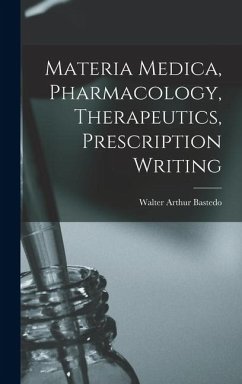 Cover Materia Medica, Pharmacology, Therapeutics, Prescription Writing