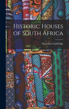 Cover Historic Houses of South Africa
