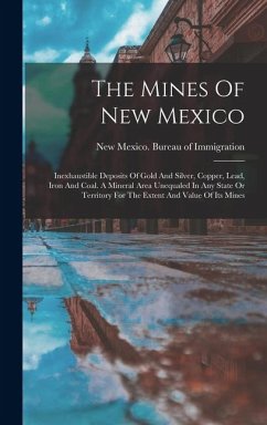 Cover The Mines Of New Mexico: Inexhaustible Deposits Of Gold And Silver, Copper, Lead, Iron And Coal. A Mineral Area Unequaled In Any State Or Terri