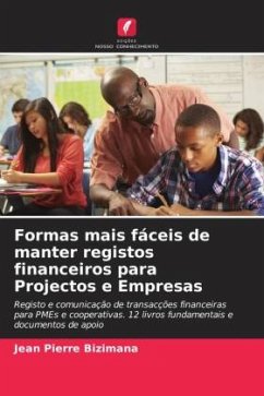 Formas mais fáceis de manter registos financeiros para Projectos e Empresas - Bizimana, Jean Pierre