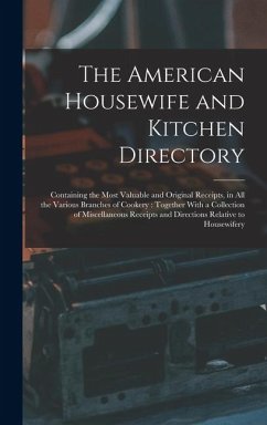 Cover The American Housewife and Kitchen Directory