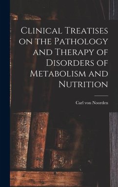 Cover Clinical Treatises on the Pathology and Therapy of Disorders of Metabolism and Nutrition