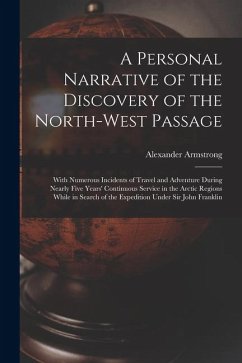 Cover A Personal Narrative of the Discovery of the North-West Passage
