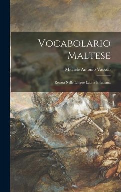 Vocabolario Maltese - Vassalli, Michele Antonio