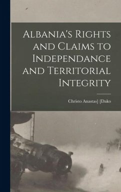 Cover Albania's Rights and Claims to Independance and Territorial Integrity