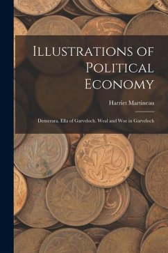 Cover Illustrations of Political Economy: Demerara. Ella of Garveloch. Weal and Woe in Garveloch
