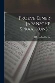 Proeve Eener Japansche Spraakkunst