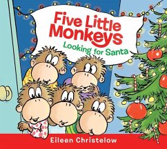 Five Little Monkeys Looking for Santa Board Book - Christelow, Eileen