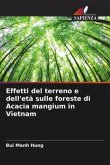 Effetti del terreno e dell'età sulle foreste di Acacia mangium in Vietnam