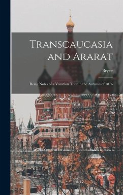 Cover Transcaucasia and Ararat