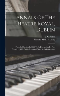 Cover Annals Of The Theatre Royal, Dublin