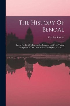 Cover The History Of Bengal