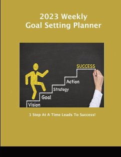 2023 Weekly Goal Setting Planner - Thomas, Donavan