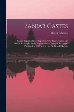 Cover Panjab Castes; Being a Reprint of the Chapter on 
