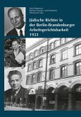 Jüdische Richter in der Berlin-Brandenburger Arbeitsgerichtsbarkeit 1933