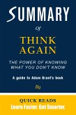Summary of Think Again (eBook, ePUB)
