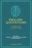 English Quotations Complete Collection: Volume I (eBook, ePUB)
