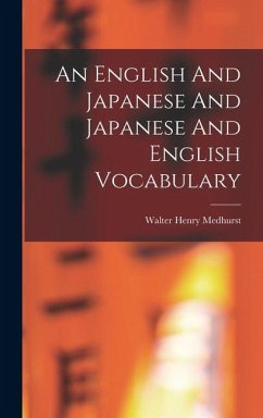 Cover An English And Japanese And Japanese And English Vocabulary