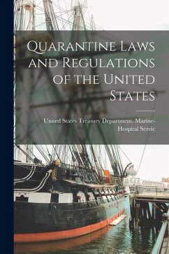 Cover Quarantine Laws and Regulations of the United States