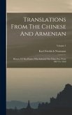 Translations From The Chinese And Armenian: History Of The Pirates, Who Infested The China Sea, From 1807 To 1810; Volume 1