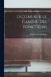 Leçons Sur Le Calcul Des Fonctions - Bild 1