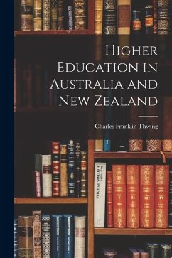 Cover Higher Education in Australia and New Zealand