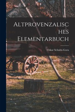 Cover Altprovenzalisches Elementarbuch