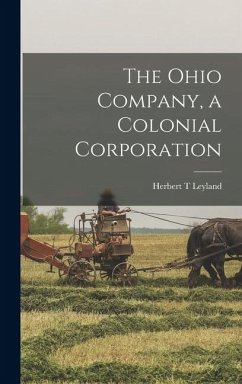 Cover The Ohio Company, a Colonial Corporation