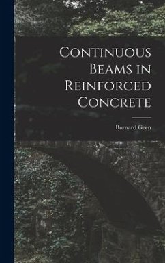 Continuous Beams in Reinforced Concrete - Geen, Burnard