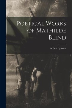 Cover Poetical Works of Mathilde Blind