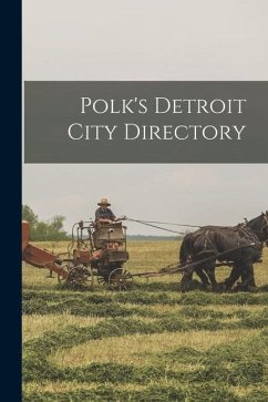 Polk's Detroit City Directory - Anonymous