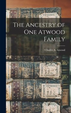 Cover The Ancestry of one Atwood Family