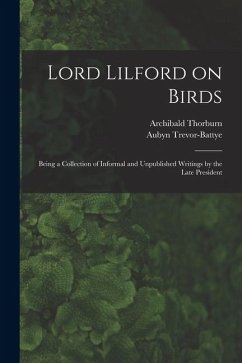 Cover Lord Lilford on Birds