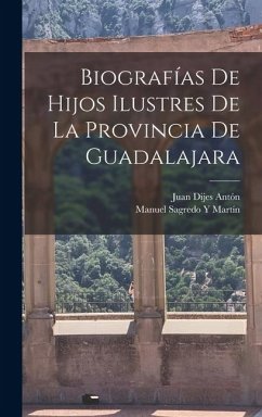 Cover Biografías De Hijos Ilustres De La Provincia De Guadalajara