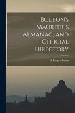 Bolton's Mauritius Almanac, and Official Directory