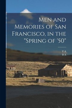 Cover Men and Memories of San Francisco, in the 